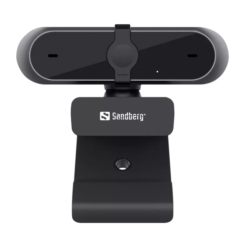 webcam,  clip mount,  verstellbar,  schwarz,  Sandberg