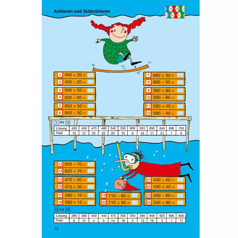 Verschiedene Mathematik Addition, Aufgabenkarten, Sprungbrett Lernspiel, Unterricht Lernmaterial, Rechen Tabelle