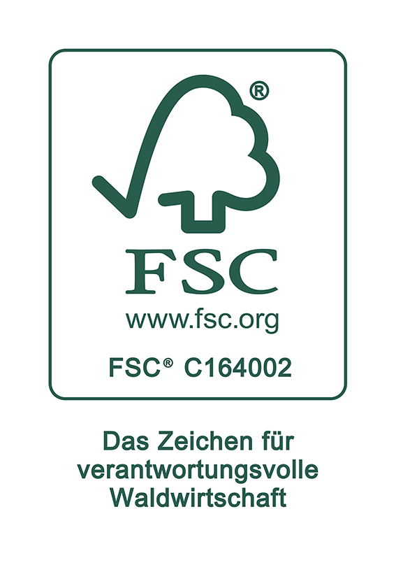 FSC Logo, Baum-Symbol, FSC C164002, Holzprodukt, Nachhaltige Waldwirtschaft