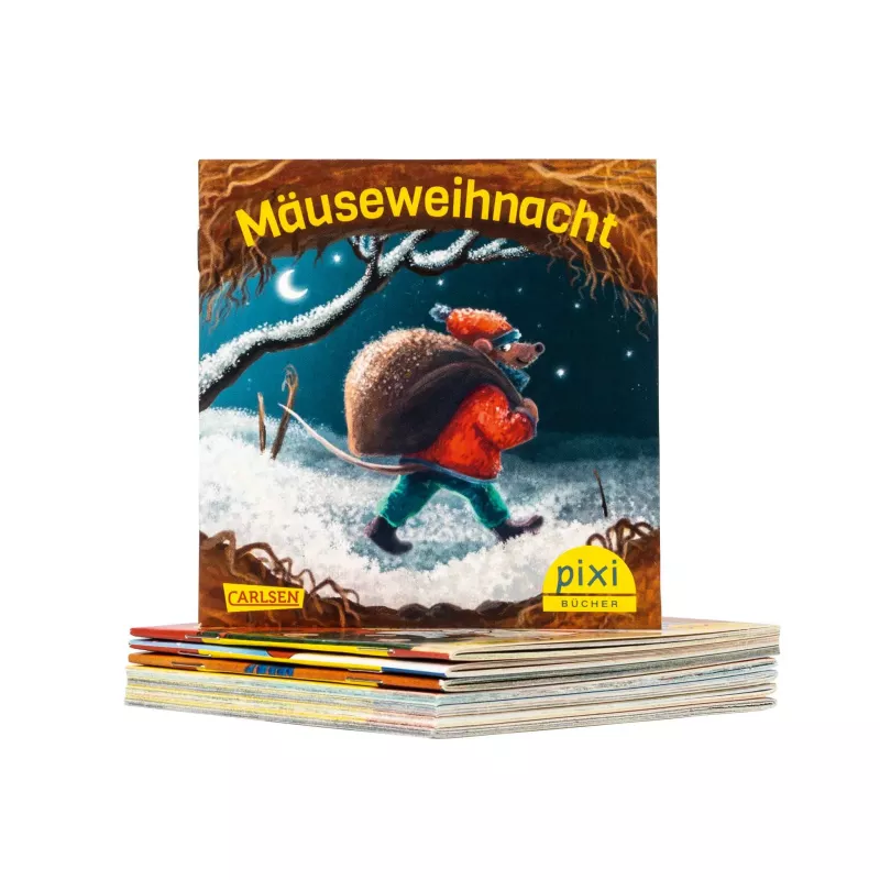 Mäuseweihnacht, Kinderbuch, Winter, Illustration, Rucksack