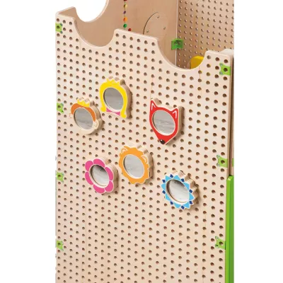 Klemm-Board, Holzboard, Werkzeug-Brett, Klemm-Pegboard, Magnet-Pegboard