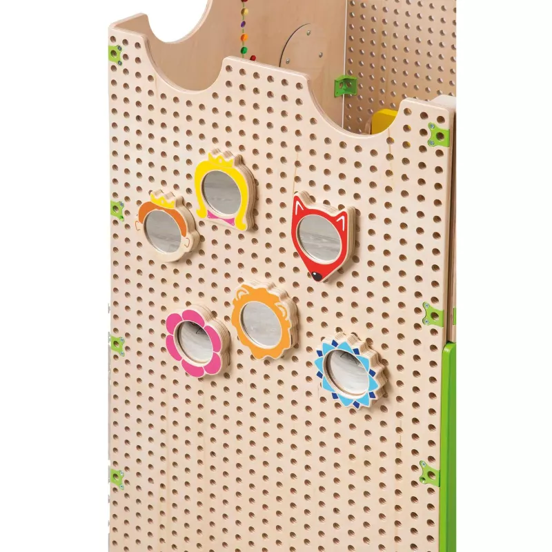 Klemm-Board, Holzboard, Werkzeug-Brett, Klemm-Pegboard, Magnet-Pegboard
