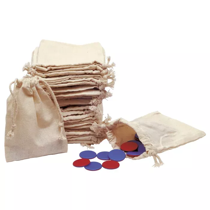 Stofftaschen, Stoffbeutel, Keksspiel-Ringe, Pailletten-Flat-Deck, Beutelset