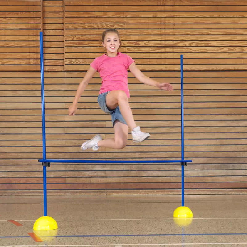 Schulsport, Hindernislauf, Junge, Sportstunde, Sprung