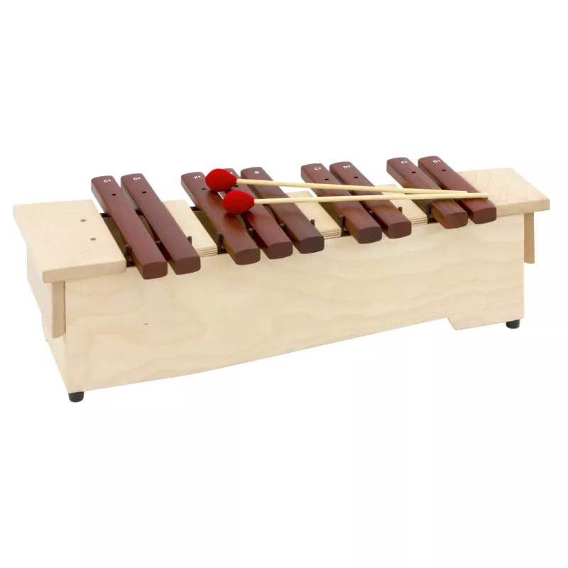 Schlagzither, Xylophon, Holzkonstruktion, Mallets, Holzplatte