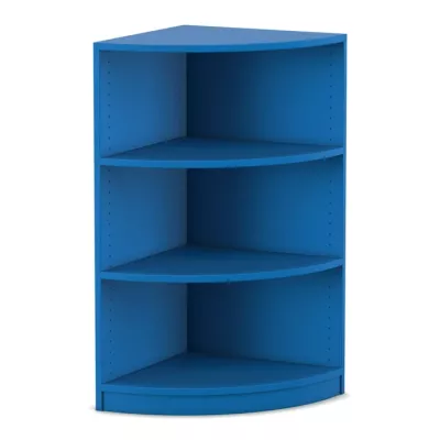 würfelregal, regal, eckregal, blau, holzwerkstoff