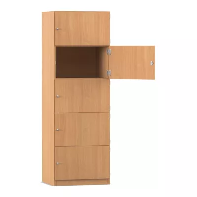 Kabinett, Schrank, Holzoptik, Schubkästen, Schranktürität