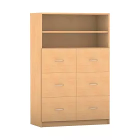 Mittelhohe Schrankkombination, 1 verstellbarer Fachboden