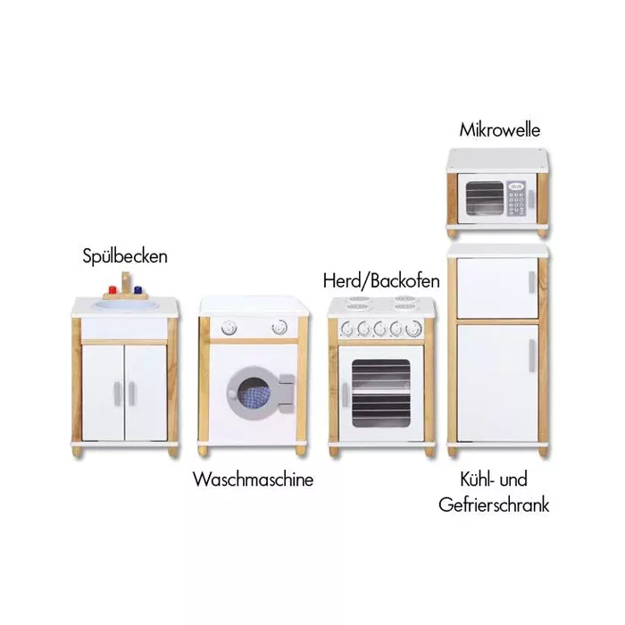 Küchengerät, Kinderküche, Holzständer, Miniatur, Spielzeugküche