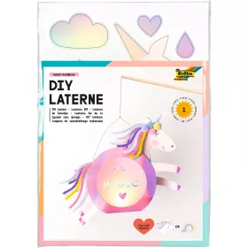 Laternen-Bastelset Sweet Rainbow