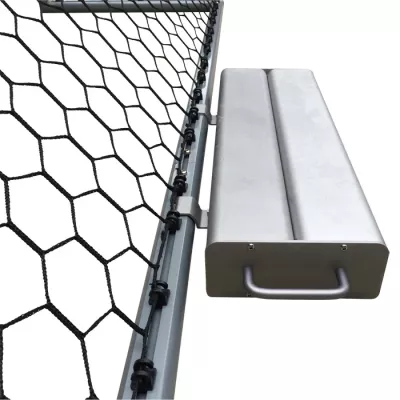Torwand, Netz, Halterung, Metall, Tragegriff