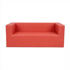3-Sitzer-Sofa mit Kunstlederbezug