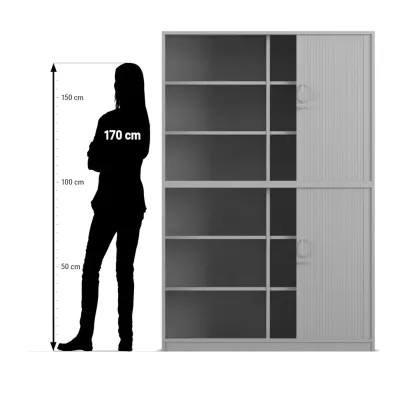 Schrank, Schiebetür, Regal, Aufbewahrung, Grau