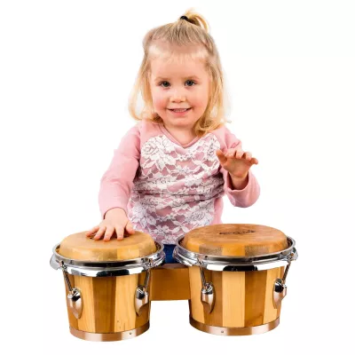 Kinder, Trommeln, Holztrommeln, Lederzubehör, Spielzeug
