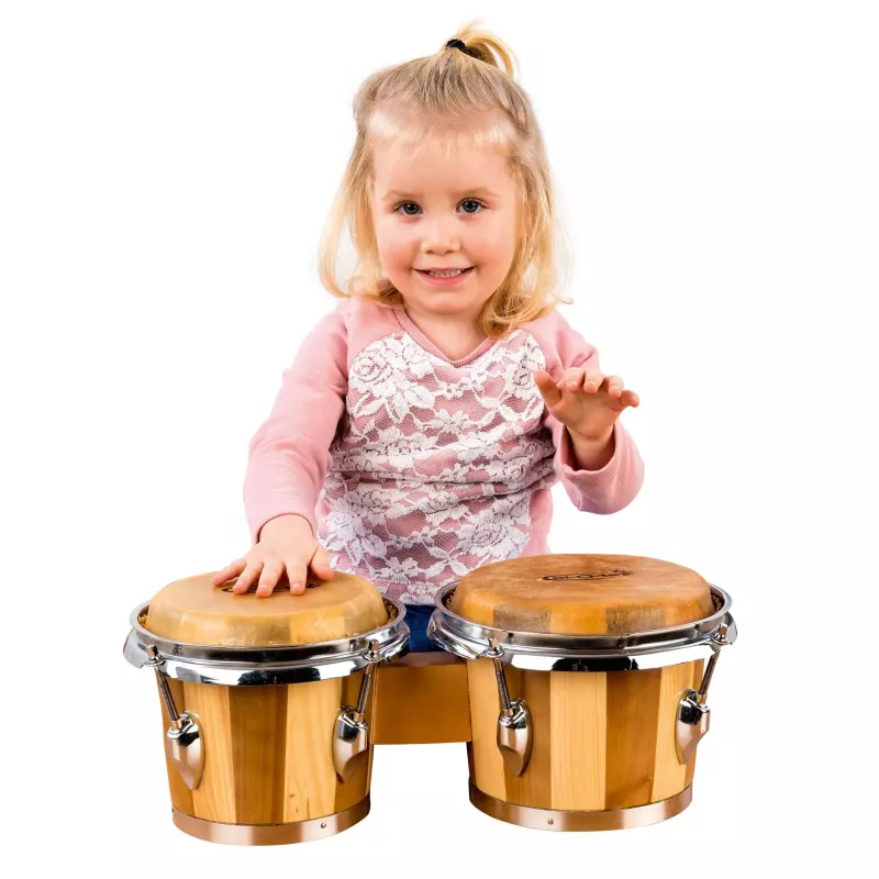 Kinder, Trommeln, Holztrommeln, Lederzubehör, Spielzeug
