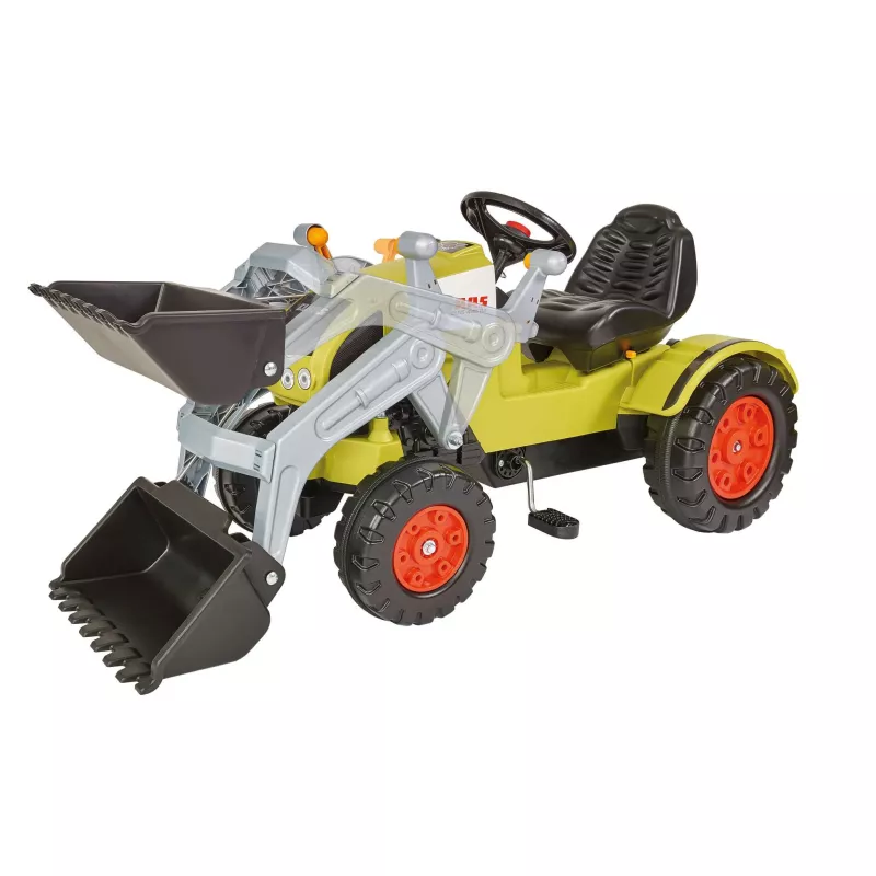Gartenfahrzeug, Bagger, Kinderspielzeug, Gelb, Räder rot