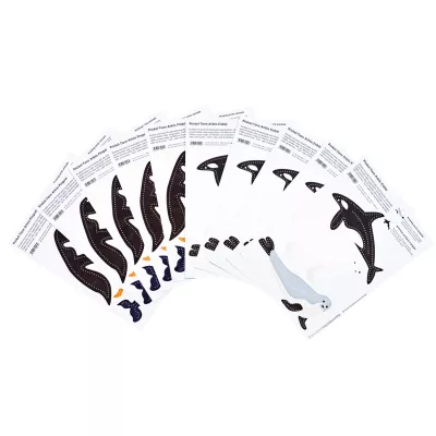 Puzzle Set, Tierkarten, Karten, Harboring seals?