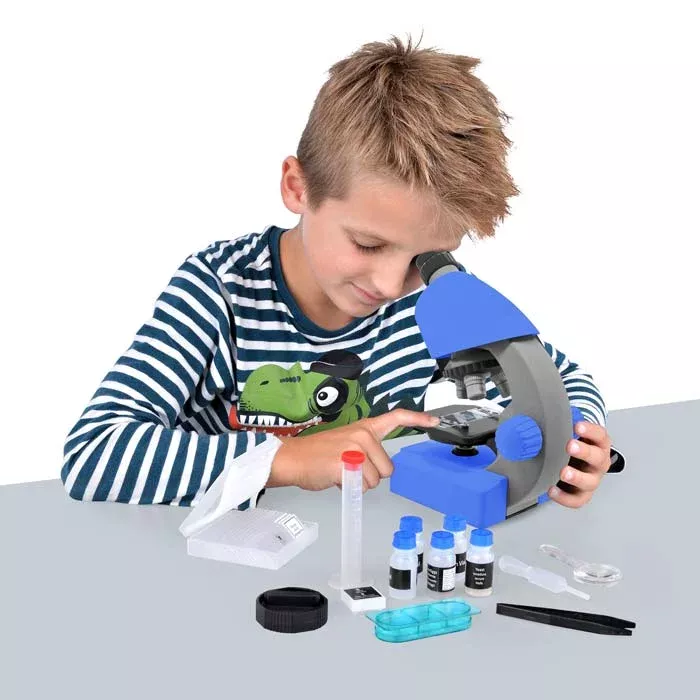 Mikroskop, Kindermikroskop, Laborbedarf, Experimentierset, Betreuungskasten