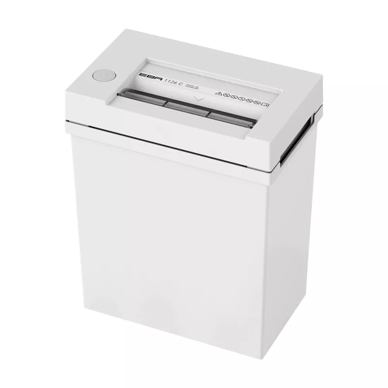 Papierschredder, Kompakt, Weiß, Schneidetechnik, Häcksler
