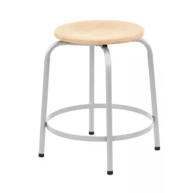 4-Bein-Hocker mit Fußleiste