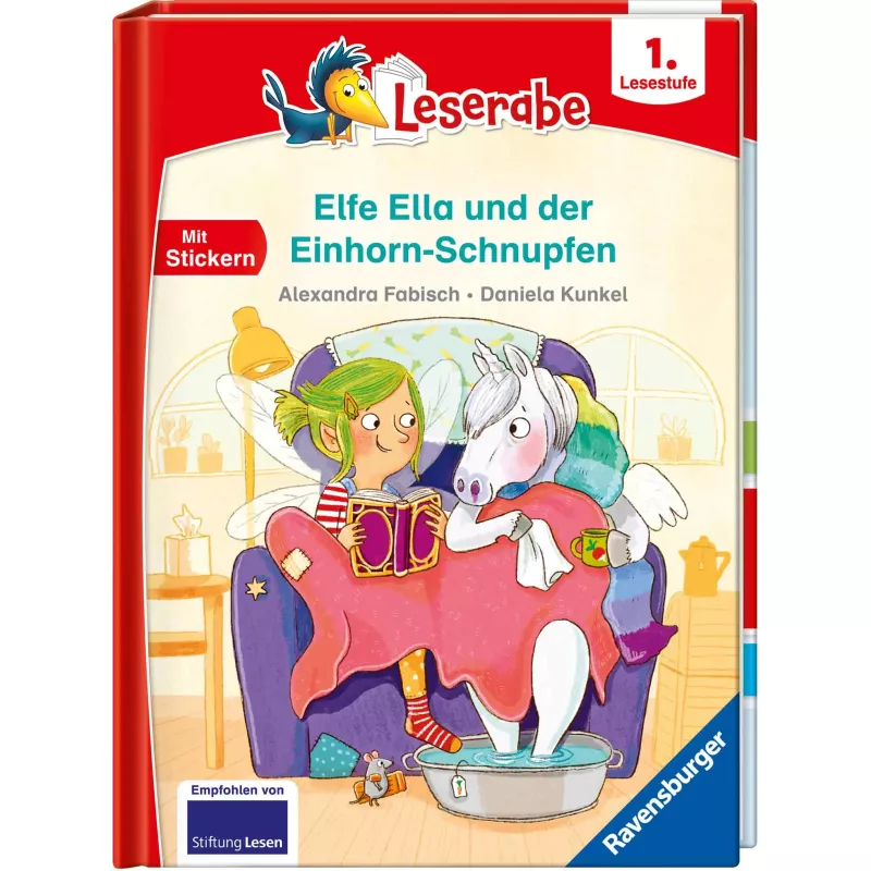 Kinderbuch, Elfe Ella, Einhorn, Schnupfen, Leserabe