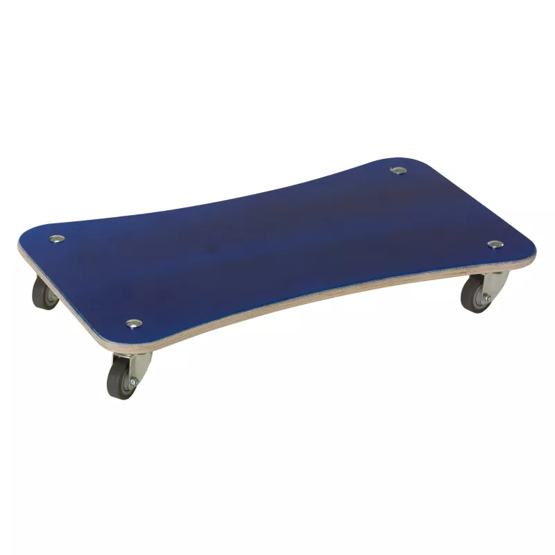 Rollenboard, Rollbrett, Kohlenstoffplatten, Käfigrollen, blau