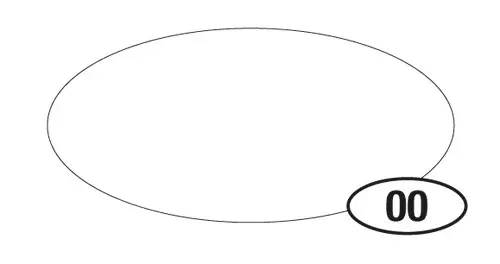 oval, Form, Bezeichnung, 00, Ring