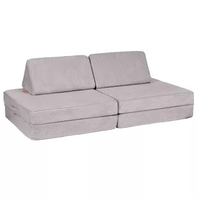 Sofa, Wohnsofa, Wendbares Kissen, Ruhefläche, Grau