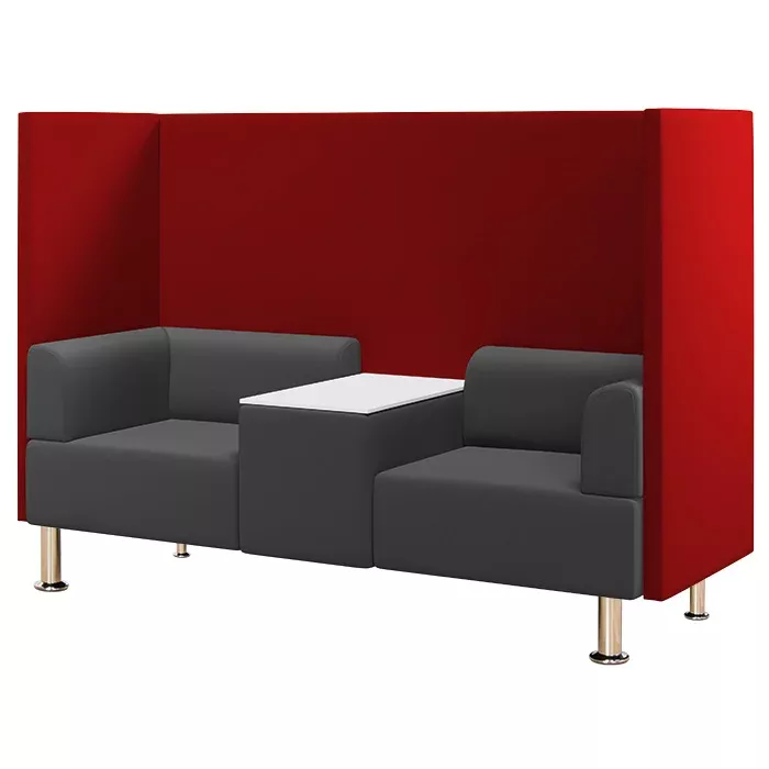 Sofa, Sitzecke, Sitzgruppe, Tisch, Grau