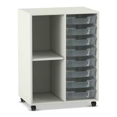 Schrank, Aufbewahrung, Rollschrank, Schubkasten, Kunststoffbehälter