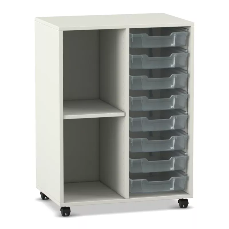Schrank, Aufbewahrung, Rollschrank, Schubkasten, Kunststoffbehälter