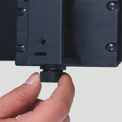 Kameralicht, Fotogerät, Kennelement, Werkzeugadapter, Schraubknopf