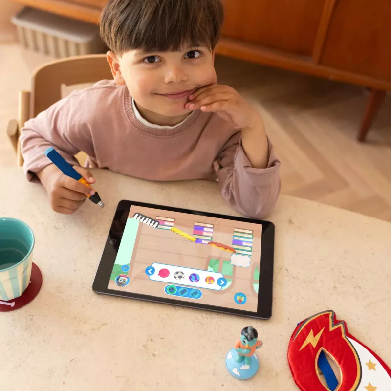 Tablet, Kids, Zeichnen, Digitalspiel, Bildungsapp