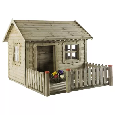 Holzhaus, Kinderhaus, Kleine Hütte, Holzspielzeug, Gartenspielhaus