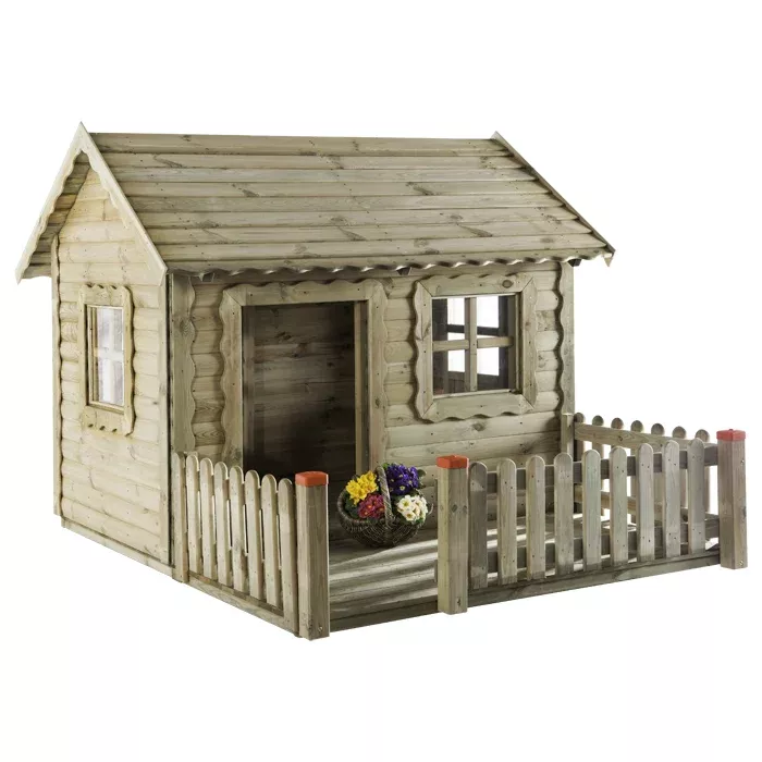 Holzhaus, Kinderhaus, Kleine Hütte, Holzspielzeug, Gartenspielhaus