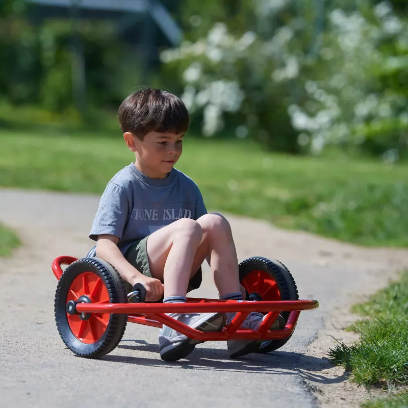 Kinderfahrzeug, Pedalboard, Rot, Wagen, Outdoor