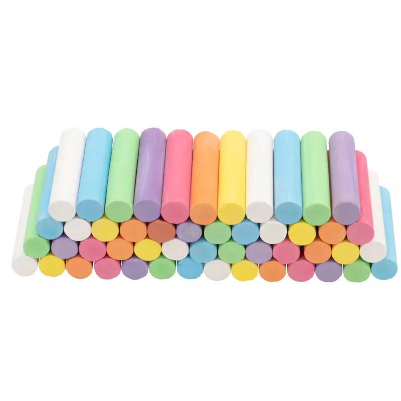 Kreide, Kunststoffstifte, Pastellfarben, Multicolor, Stifthülsen