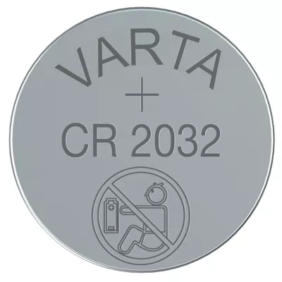 VARTA, CR2032, Knopfzelle, LiMnO2, Knopfzelle