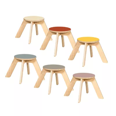 Holzhocker Amalia