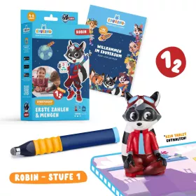 EDURINO Starterset Robin "Erste Zahlen & Mengen" – Stufe 1