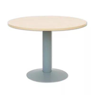 Tisch, Runder Tisch, Holztisch, Beistelltisch, Metallfuß