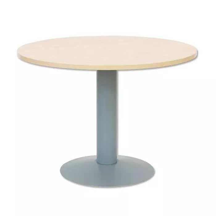 Tisch, Runder Tisch, Holztisch, Beistelltisch, Metallfuß