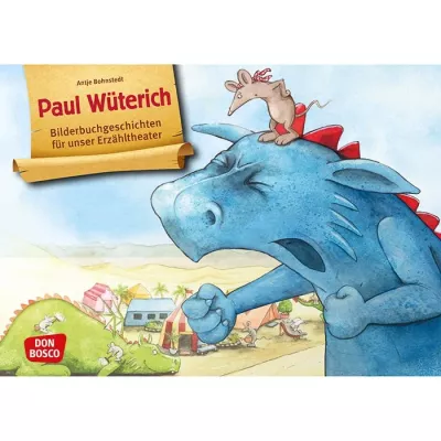 Kinderbuch, Drachen, Dinosaure, Illustration, Buchcover