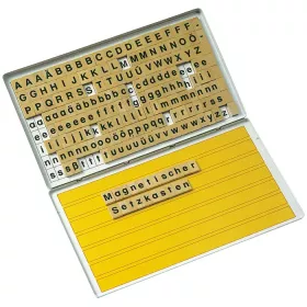 Magnetischer Setzkasten