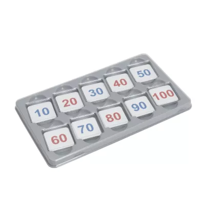 Zahlenspiel, Lernspiel, Hoch/Runter Zahlen, Zahlenscheibe, Mathematik-Spielzeug