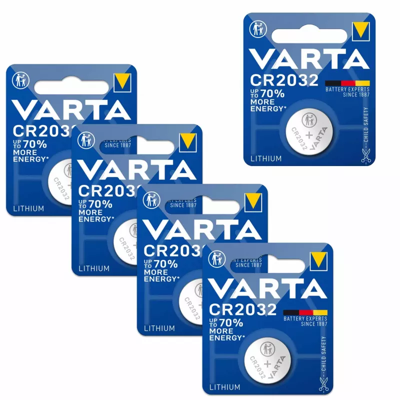 knopf-CR2032, batterie, lithium, coin-batterie, flat-packaging