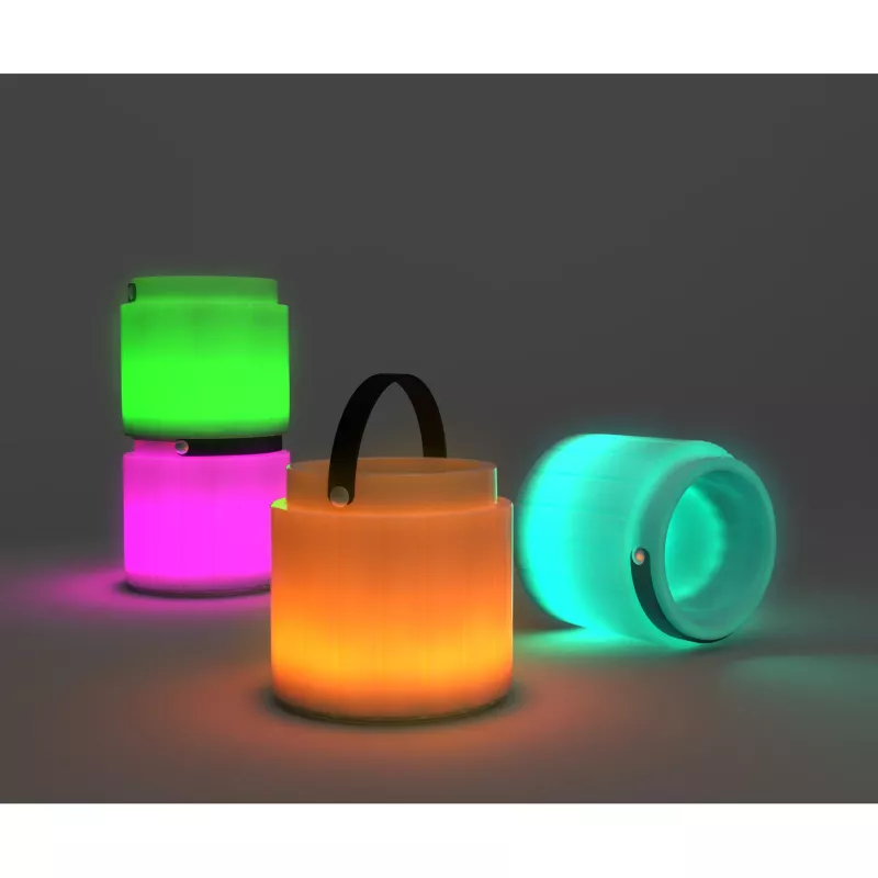 LED-Laterne, Leuchten, bunte Beleuchtung, tragbar, Tragegriff