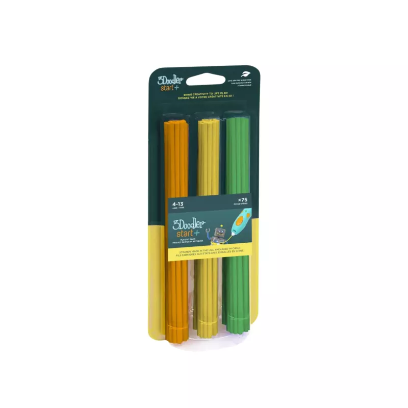 Kunstmarker, Marker Set, Mehrfarbig, Kunstbedarf, 3Doodler Start+ Speerchen