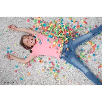 Kinder, Pailletten, Socken?, Kreide?, Farbenregen