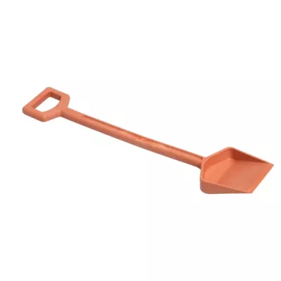 Spaten, Schaufel, Plastik, orange, Garten